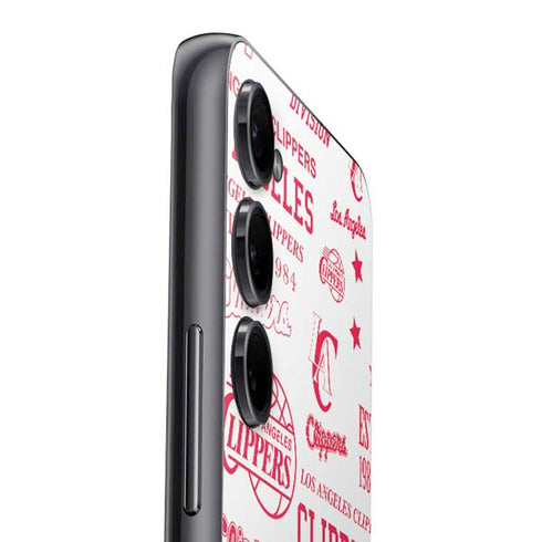 NBA Los Angeles Clippers Blast Logos Galaxy A54 5G Skin